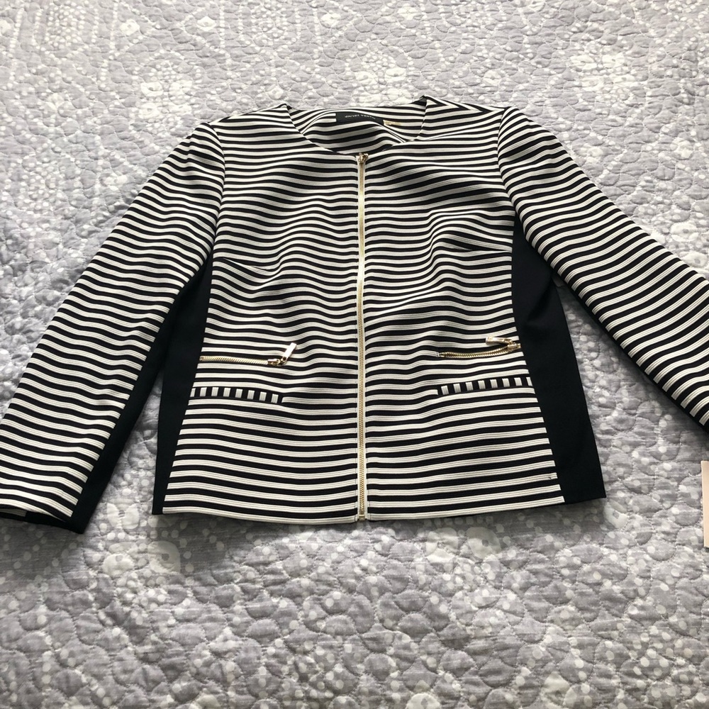 Striped blazer